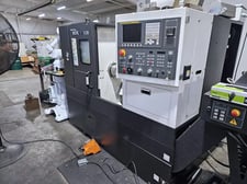 Hyundai Wia #KIT4500, CNC lathe, 6" chuck, 11.8" dia., 11.8" lgth, 6000 RPM, 20 HP, 6 turret, 2018
