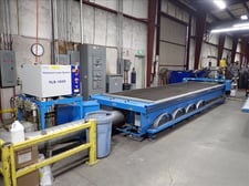 Lockformer #Lasermax-520, CNC laser cutter, 5' x 20' table, IPG YLS-1500 laser, Lasermech head, chiller