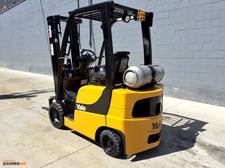 5,000 LB Yale #GLC050LX, Propane Forklift, 189" lift height, 42" forks, 3 stage mast, side shift, 12462