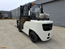 11,000 LB Unicarriers #MJG1F4A50LV, Propane Forklift, 187" lift height, 96" forks, 3 stage mast, enclosed