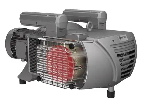 Becker #VTLF-2.250, oil-free rotary vane vacuum pumps, brand new