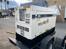 25 KW Multiquip #DCA25SSI, portable diesel generator set, 2023