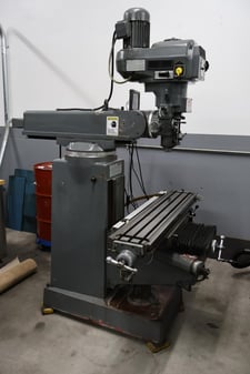 Republic-Lagun #FTV-2S, vertical mill, 10" x48" tbl., 3 HP, 38" X, 16" Y, 16" Z, variable speed, 55-4250 RPM