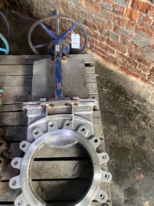 16" EC Valve, Manual Slide Gate Valve, T-316 Stainless Steel