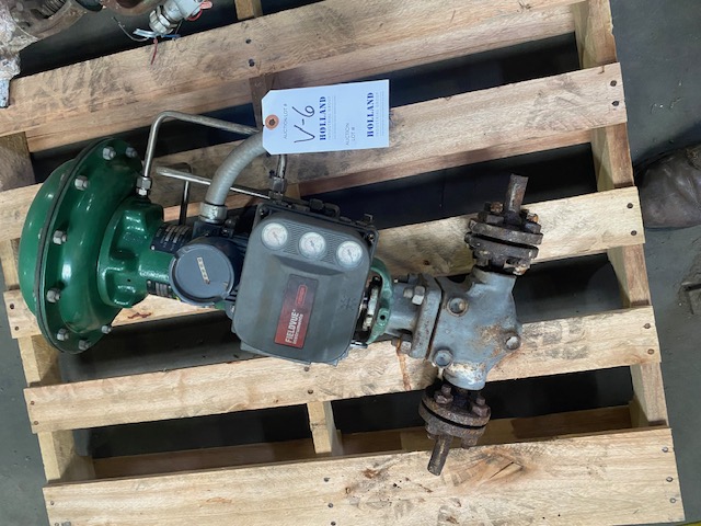 Fisher, Control Valve, Size 30 actuator, 7-15 bench set, 3/4" travel, 3-15 psi operating range