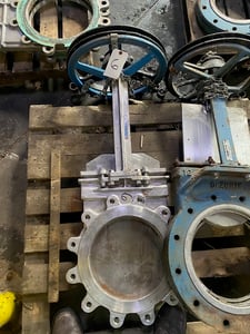 12" Velan, Manual Slide Gate Valve, T-316 Stainless Steel