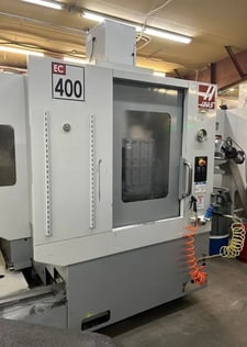 Haas #EC-400, CNC Horizontal Machining Center, 15.7" x 15.75" pallet, 22" X, 25" Y, 22" Z, 30 HP, 12000 RPM