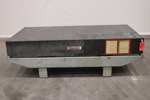 48" x 96" Starrett, Black Surface Plate
