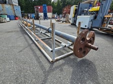 Atlas Copco Epiroc #2658328321, Holder Assembly w/ Bull Gear, 35', for DML/HP 5-rod changer, 433" L x 34"