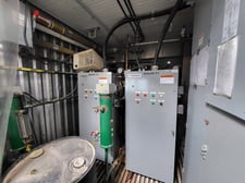 Caloritech #VSB, Dual Electric Boiler Container Package, (2) hot water boilers, 75 KVA Delta 600 to 208Y/120
