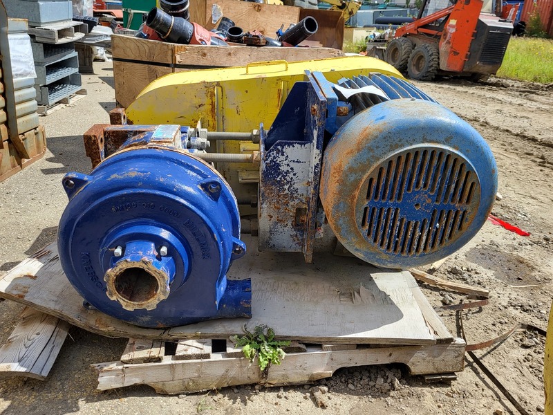 400 GPM @ 350' TDH, Krebs millMax #MM100-A43U, Centrifugal Slurry Pump, 4" suction x 3" discharge, 60 HP