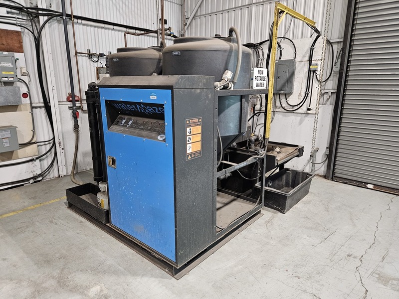 Watermaze #COAG2-20A, Chemical Water Treatment System, 20 GPM, skid mounted, 230 V., 1PH, 4.9 amps, 295 hours
