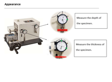 Frank Bacon #FB-640A, manual Izod specimen notcher, 30-700 m/min cutting speed, 100-240 V., 1 Ph., new