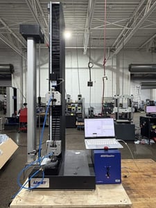 1125 lbf. (5kN) Admet #eXpert-7603, tension & compression testing machine, 41" testing opening, 41" stroke