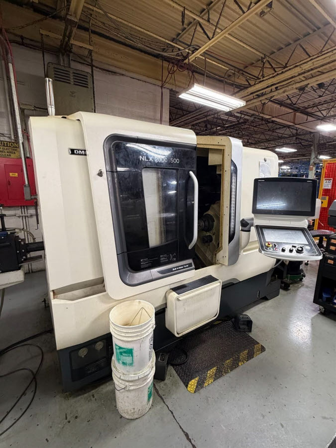 DMG, Mori #NLX-2000SY/500, multi-axis CNC lathe, 29.7" swing, 20.2" machining length, 8" chuck, 2" bar, 6000