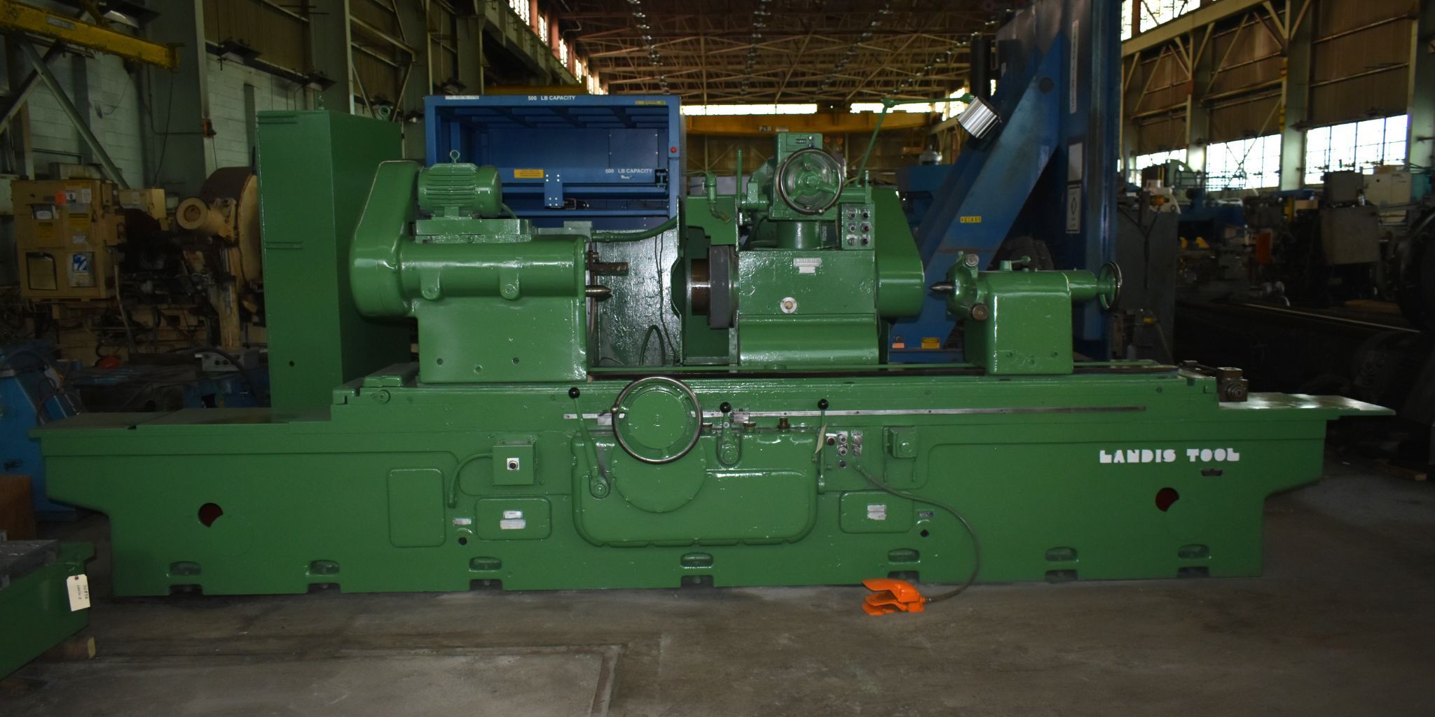 24" x 72" Landis #LCHH, heavy duty plain hydraulic cylindrical grinder, 30" grinding wheel, 15 HP wheelhead