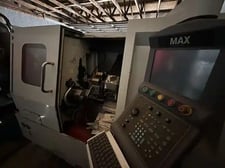 Hurco #TM-8, CNC lathe, WinMax Control, 21.6" swing, 8" chuck, 2" bar, 2800 RPM, 15 HP, tailstock, chip