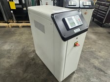 6 KW Frigel #RCM40/6SP, chiller & temperature controller, 2.5 ton, 1.5 HP pump, 20 GPM @ 40 psi, 460 V.
