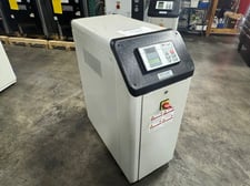 6 KW Frigel #RCM40/6SP, chiller & temperature controller, 2.5 ton, 1.5 HP pump, 20 GPM @ 40 psi, 460 V.