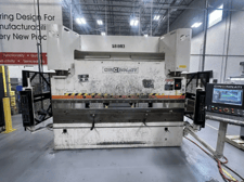 90 Ton, Cincinnati #90PF+8, CNC Press Brake, 10' overall, 96" between housing, 8" stroke, 15" open, 7" Shut