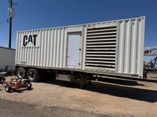 800 KW Caterpillar #APS800, 4571 hours, sound attenuated enclosure, EMCP 2, 1000 gal. fuel tank, rental