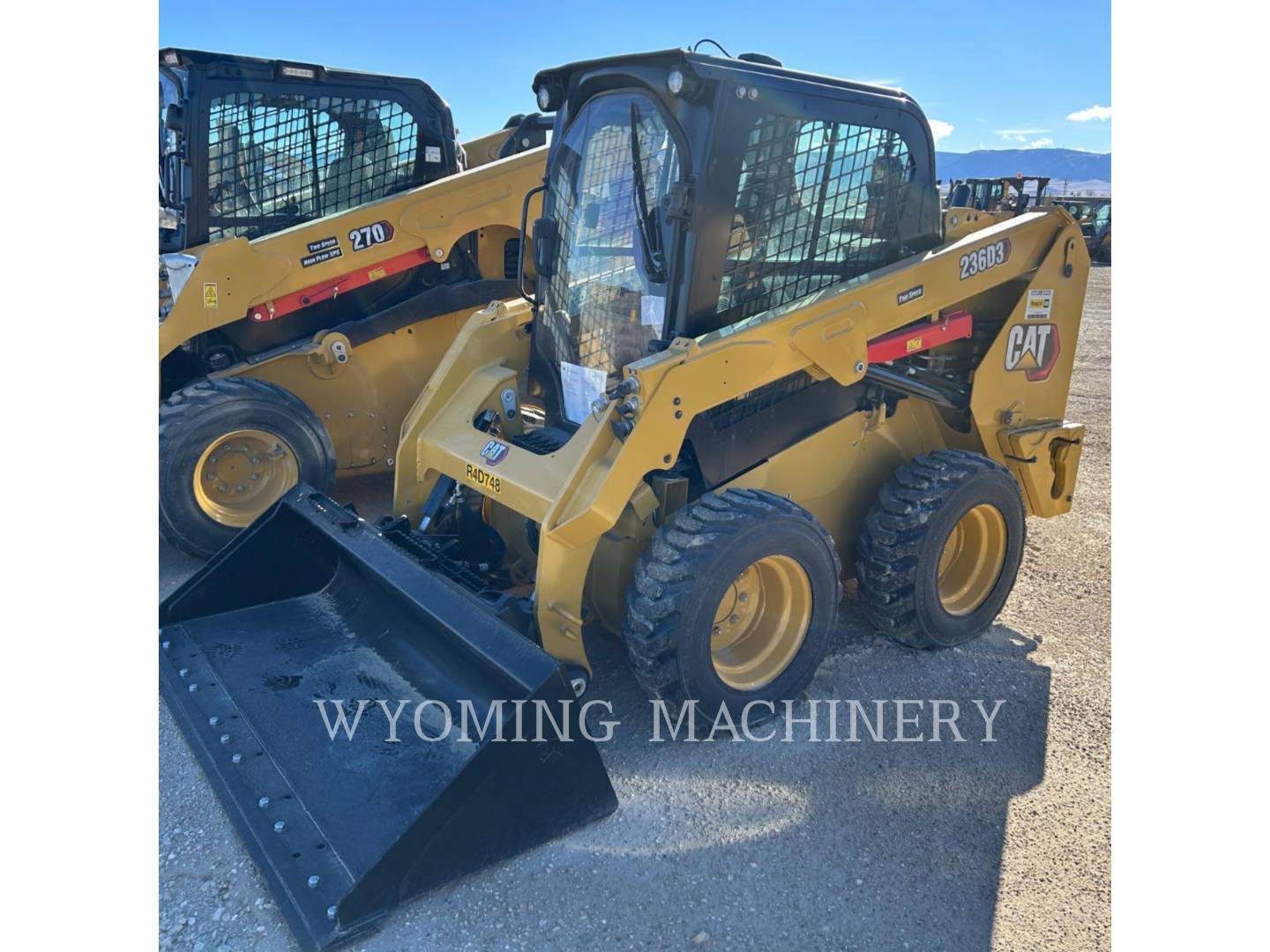 Cat 236D3, Skid Steer Loader, 4 hours, S/N: R4D00748, 2024