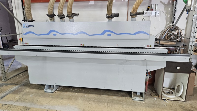 Homag #Ambition-1110-KDF-110, Edgebander w/ Pre-Milling, 0.4-3 mm edge thickness, 8-40 mm panel thickness, 26