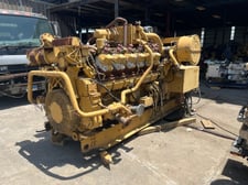 861 HP @ 1200 RPM, Caterpillar #G3512-SITA, engine cores, water cooled manifolds, 1992 (2 available)