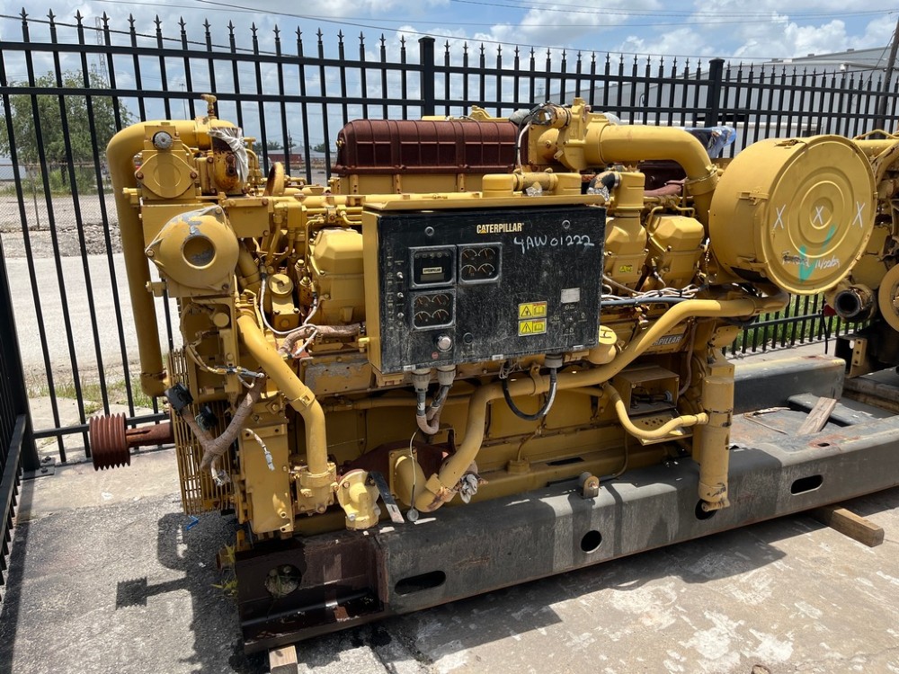1476 HP Caterpillar #3512B, engine core, 1200RPM, 4AW Serial Prefix, 2005 Model, Good Rebuildable Core