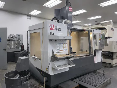Haas #VF-4SS, Vertical Machining Center, 50" X, 20" Y, 25" Z, 52" x 20" table, 30 HP, 12,000 RPM, CAT 40, 25