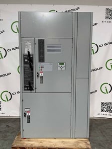 800 Amp. ASCO #H07ATBA30800N5XC, automatic transfer switch, 480 Volts, 3PH, 3-pole, Nema 1, isolation bypass