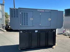 80 KW Generac #SD080, Diesel Generator Set, 120/240 Volts, 1800 RPM, sound attenuated enclosure, 1PH, 2010