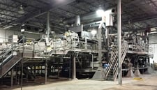 5' x 30' GEM Equipment, Stainless Steel 2-Stage Belt Fryer, 5" cook depth, 11,000,000 BTU/hr., 2400 GPM