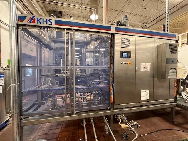KHS #Innokeg-TILL-CombiKeg-R5, Automatic Keg Washer, 30-90 kegs/hour, Allen-Bradley PLC controls, 2013
