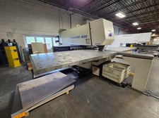 20 Ton, Trumpf #Trumatic-200, CNC Turret Punch, 4.2' x 6.8' sheet, 81.5" X, 50.4" Y, 9.45" throat, 3" max.