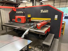 20 Ton, Tailift #VISE1250, CNC Turret Punch, 49.2" x 98.4" sheet capacity, 20 HP, 50 RPM, 34-station turret