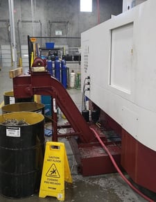 60" Fryer #VT-60, CNC Vertical Boring Mill, 34" X, 32" Z, 50" 4-jaw chuck, 8-position turret, 75 HP, 10-500