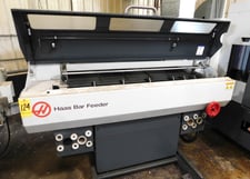 Haas #Barfeeder-V2, Bar Feeder, 0.375"-3" bar diameter, 48" bar length capacity, 30-bar charging tray, 650