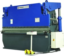 160 Ton, Energy Mission #PBR-1636, press brake, 12' overall, 5.9" stroke, 13.8" open, 7.9" Shut Height, 11.8"