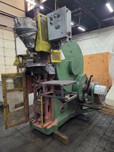 15 Ton, Stokes #G4, Powder Compacting Press, dual motion, 2-1/4" diameter, 4" fill