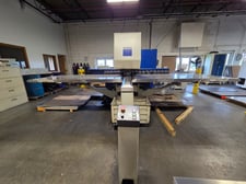 20 Ton, Trumpf #Trumatic-200R, CNC turret punch, 15 station, 81.5" x 50.4" travel, 3" max punch diameter, 1998