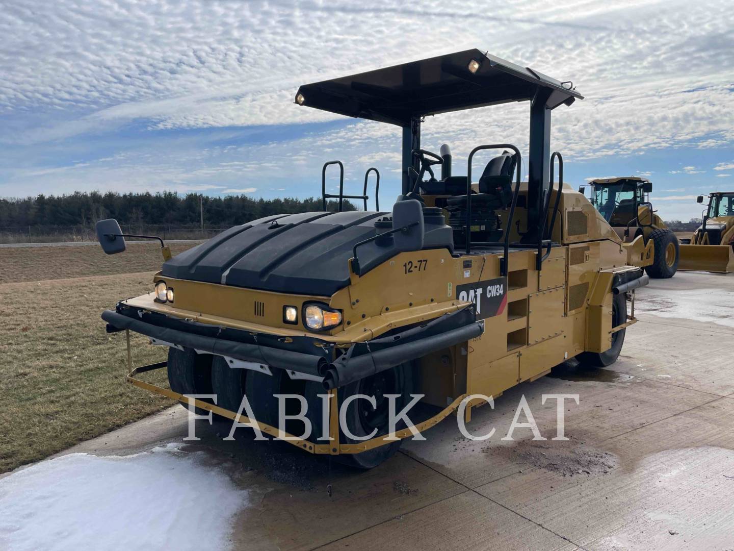 Caterpillar CW34, Pneumatic Tired Compactor, 1194 hours, S/N: AL300376, 2019