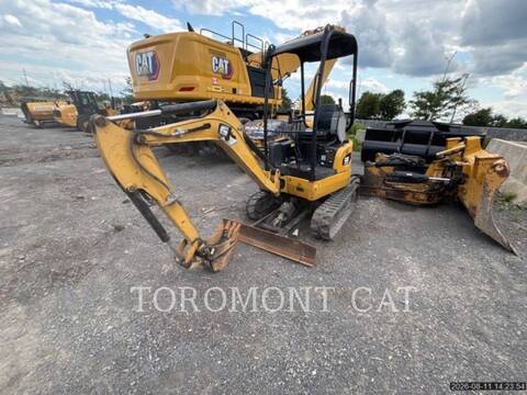 Cat 301.7D, Mini Excavator, 2234 hours, S/N: LJ800675, 2016