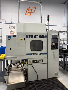 DCM Tech #IG-282-SD-HD, Rotary Surface Grinder, 27" swing, 24" diameter table, 12-15" wheel, 200-2330 RPM