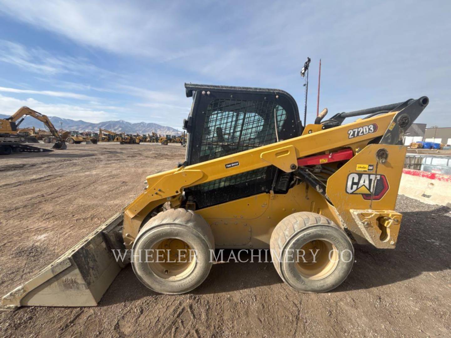 Cat 272D3 C3H2, Skid Steer Loader, 2569 hours, S/N: TY300299, 2024