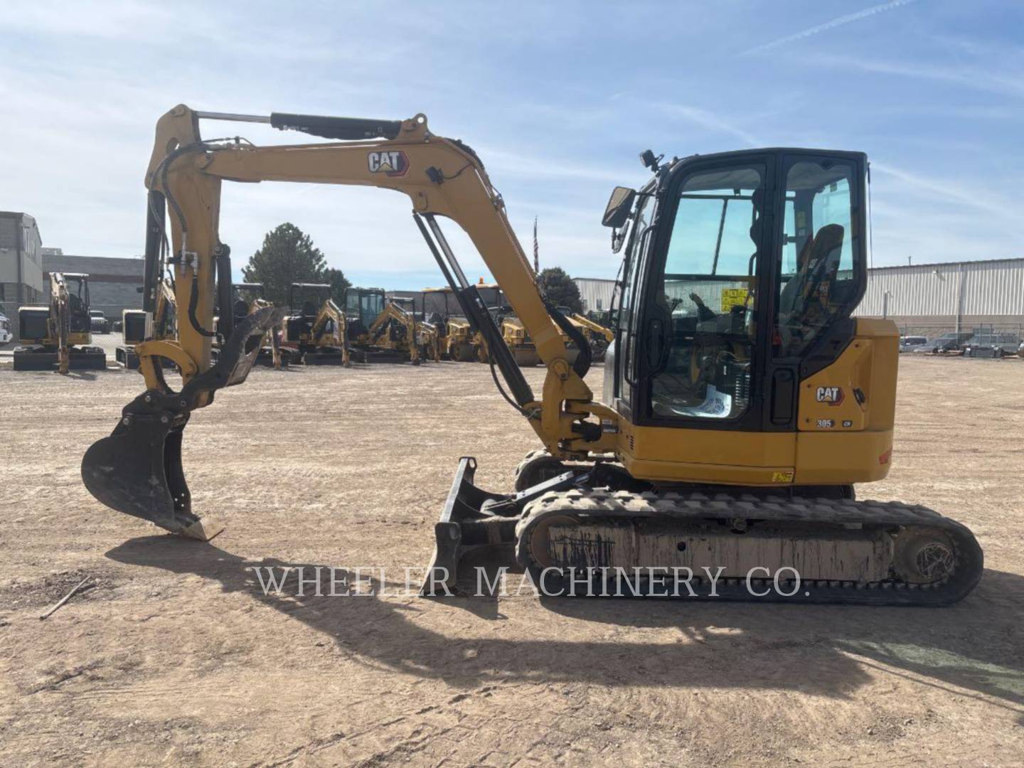 Caterpillar 305 C3 THQ, Crawler Excavator, 586 hours, S/N: 5G505993, 2024