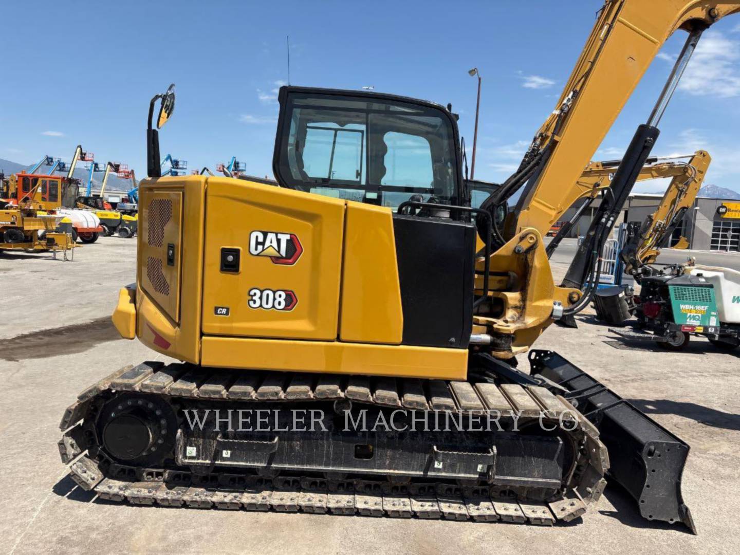 Caterpillar 308, 284 hours, S/N: GG812172, 2025