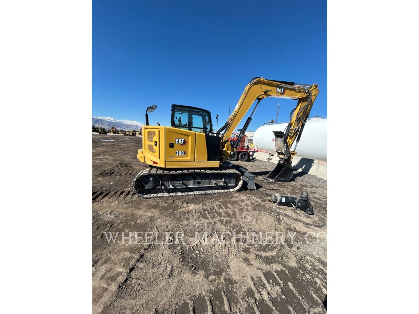 Caterpillar 308 TH, Crawler Excavator, 324 hours, S/N: GG811571, 2025