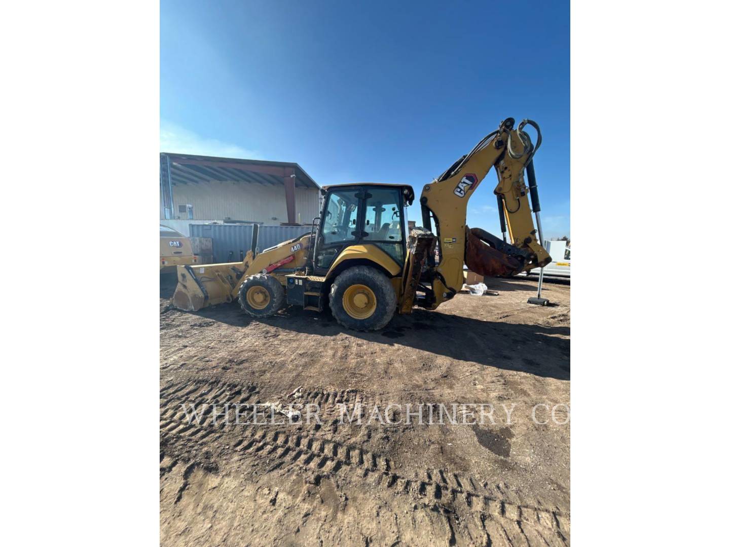 Cat 440 TH, Backhoe Loader, 2335 hours, S/N: MZX00191, 2021