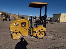 Caterpillar CB2.5 GC, Twin Drum Roller, 261 hours, S/N: 64000243, 2023